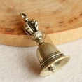 thumbnail image 3 of Sinyiin Brass Handle Loud Hand Bell Large Hand Bell for Weddings, School Classroom Game, 3 of 8