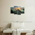 thumbnail image 2 of Elephant Stock Fishing Trip Wall Art - Horizontal Multi Panel Canvas - Living Room Wall Decor - Hobbies And Lifestyle Multi Panel - Beige And Gray Decor - 30" x 18", 2 of 4