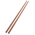 thumbnail image 1 of Restaurant Bamboo Hot Pot Noodle Serving Chopsticks Brown 42cm Length Pair, 1 of 3