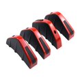 thumbnail image 1 of Difusor de labios para parachoques trasero inferior de coche, 4 unidades, duradero, premium, de alto rendimiento Estilo B, 1 of 8