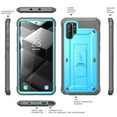 thumbnail image 4 of SUPCASE Unicorn Beetle Pro Series Case Designed for Samsung Galaxy Note 10 Plus 5G, Full-Body Rugged Holster & Kickstand with-Out Built-in Screen Protector (Blue), 4 of 7
