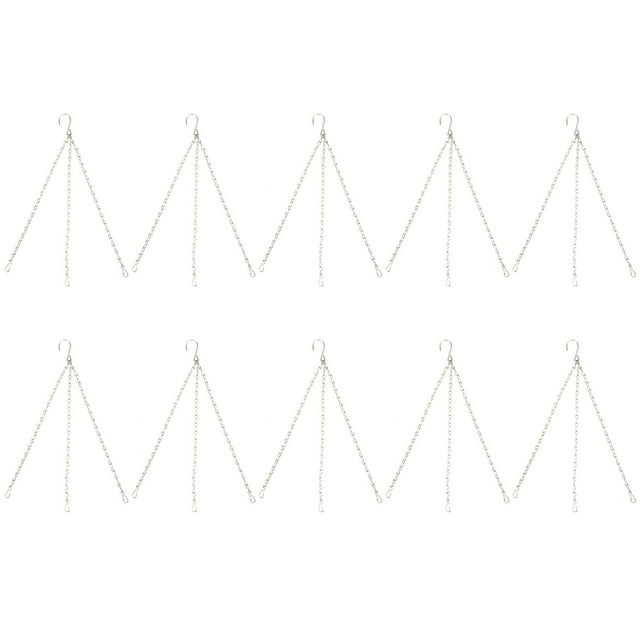 Hanging Chain, Hanging Basket Chains, Rust-proof 10Pcs Practical Multifunctional For Home Garden