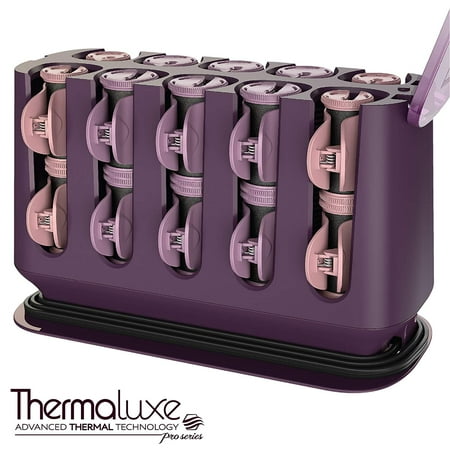 - An Item Remington Pro Series T-Studio Thermaluxe Ceramic Hair Setter, with 2x Ceramic & Bonus Sectioning Clips, Hair Rollers Purple
