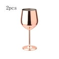 thumbnail image 2 of Copa de vino tinto de acero inoxidable inastillable utilizada para vino blanco copa de cóctel de vino tinto copa irrompible e bebida champán fiesta artículos de bar Namotu WL-00790, 2 of 7