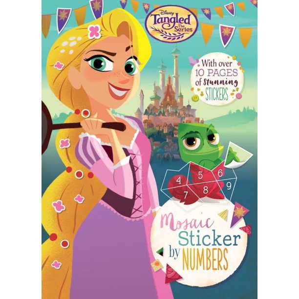 Disney Tangled the Series Mosaic Sticker by Numbers (Paperback