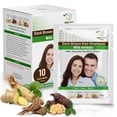 thumbnail image 1 of Biogreen Roots Champú para el cabello a base de hierbas sin amoniaco - Cubre eficazmente las canas para hombres y mujeres - Color natural y nutrición a base de hierbas - No mancha la piel - Marrón osc, 1 of 5