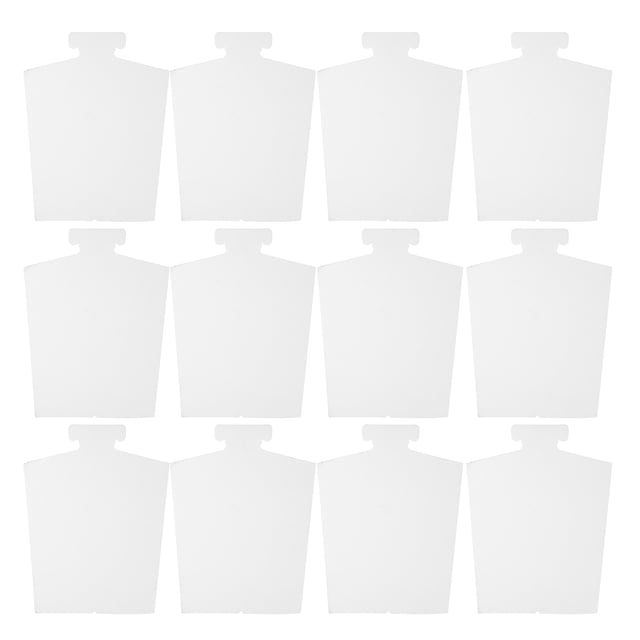 Raindrops 50Pcs Clothes Folder Board White Cardboard Folding Form for Shirt Storage and Packaging