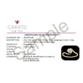 thumbnail image 4 of CARATS FOR YOU Floral Cluster and Scalloped Shank Mens Weddings Rings 1.05 Carat White Natural Diamond 14K Yellow Gold ( I-J Color, I2-I3 Clarity), Ring Size-6, 4 of 5
