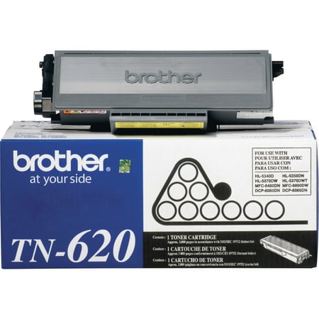 Box 3000 Yield - Brother TN620 Toner, 3000 Page-Yield, Black