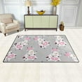 thumbnail image 3 of Dreamtimes Lightweight Soft Area Rugs 31x20 Inch, Funny Cows Floor Mat Doormat for for Rooms Entrance Hardwood Floor Living Room 2'7" x 1'8"） Nursery Rugs, 3 of 6