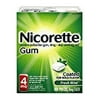 Nicorette Nicotine Gum Fresh Mint 4 milligram Stop Smoking Aid 100 count