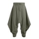 thumbnail image 4 of Ceisia Men's Trendy Solid Color Gift Plus Size Elastic Drawstring Waist Ankle Tied Casual Harem Pants, 4 of 5