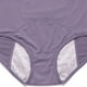 thumbnail image 3 of Gibobby Ropa Interior para Mujer sexy Pantalones fisiológicos 40 a 150 kg talla grande L a 8XL a antes y después la menstruación pantalones sanitarios tía cintura media a alta（Gris， XL), 3 of 5