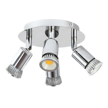 

Aibecy A C85-265V 4 H-eads Wall S-pot Lamp Indoor Ceiling Light GU10 B-ulb Base Socket Holder Directional Fixture Rotatable Adjustable Light Angle for Kitchen Hallway Bathroom