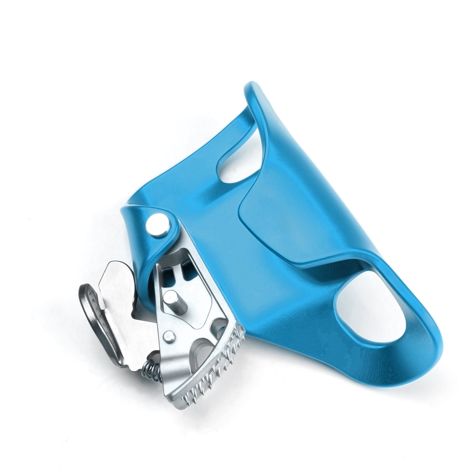 Ascending Rigging Clamp Rock Climbing Chest Ascender Safety Aluminum Anti Slip Abdominal Riser Rigging Clamp for Mountaineering