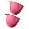thumbnail image 1 of 2 Guantes Para Horno, De Cocina Para Platos Calientes Y Sartenes, Utensilios De Cocina Para Barbacoa, Color Rosa, 1 of 8