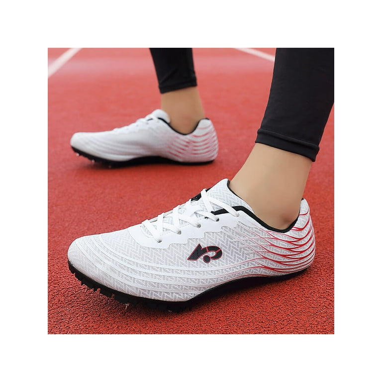 Men Track Field Shoes Spikes Sneakers Athlete Running Training