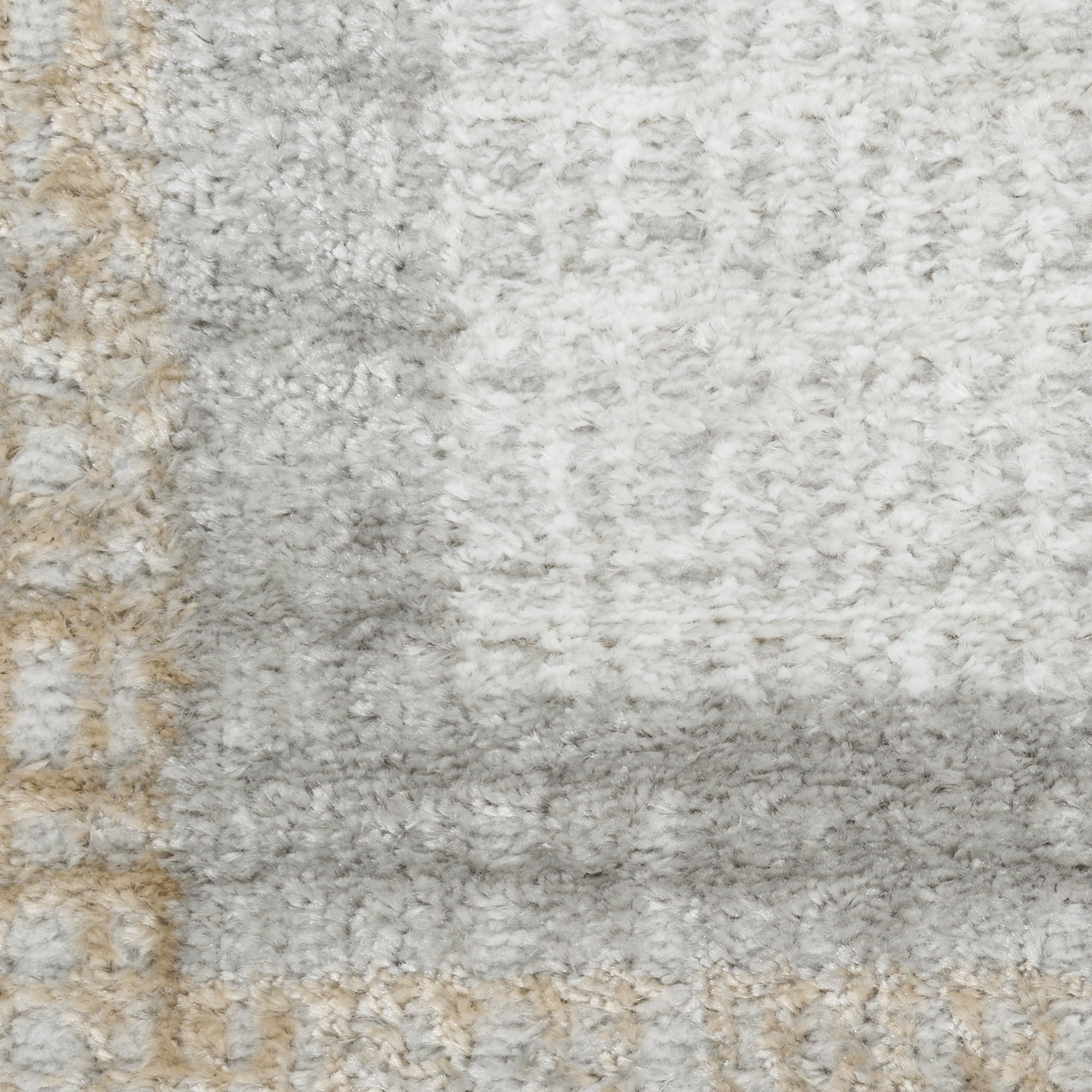 Nourison Dekor 7'10" x 9'10" Grey Modern Indoor Rug