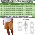 thumbnail image 6 of Uikmnh Mens Shorts Men Spring And Summer Pant Casual All Solid Color Painting Linen Loose Plus Size Trouser Fashion Beach Pockets Short Size:XL, 6 of 6