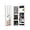 White, variant on PetFurnishn Jewelry Armoire, Jewelry Storage Organizer w/Full-Length & Inner Makeup Mirror, Earring Shelves, Ring Slots, 25 Necklace & Bracelet Hooks, Wall Door Mounted Jewelry Cabinet (Black)