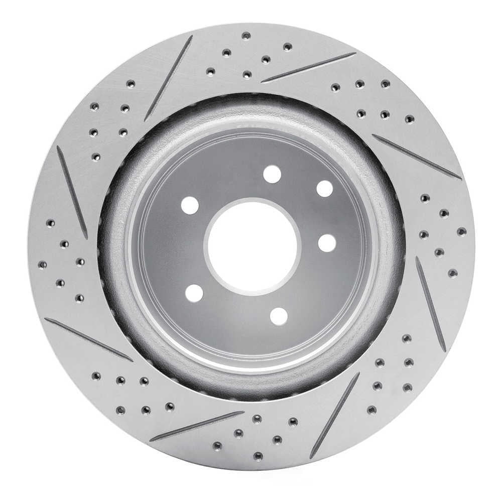 Dynamic Friction Company 830-68009R DFC Geoperformance Rotor - Drilled and Slotted