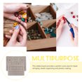 thumbnail image 2 of OULII 2Pcs Grey Bracelet Bead Design Board for DIY Jewelry Crafting with Practical Measurement Features, 2 of 8