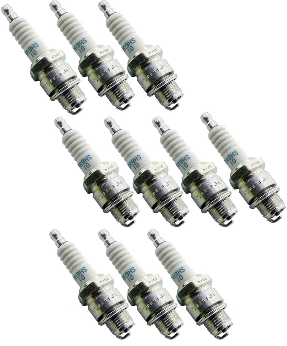 NGK Spark Plugs  BR9HS-10; BR9HS10 4551 P Spark Plug (Sold Individually) (Pack Of 10)