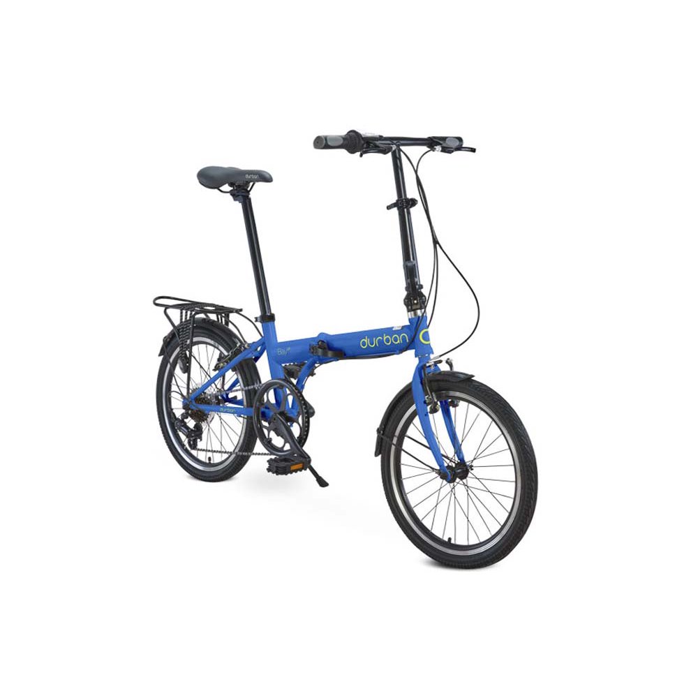 20" Durban Bikes Bay Up Folding Bike, Blue