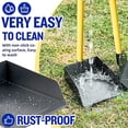 thumbnail image 5 of Furggis Dog Pooper Scooper,Tray and Spade Set Poop Scooper for Dogs, Adjustable Long Handle Metal Pooper Scooper with Bin for Pet Waste Removal, No Bending Clean Up for Medium and Large Dogs, 5 of 8