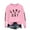 Pink, variant on WMTBSRSW Game Day Sweatshirt for Women Soccer Team Fans Pullover Tops Football Season Graphic Fleece Sweatshirts Loose Casual Long Sleeve Crewneck Tops Blue L