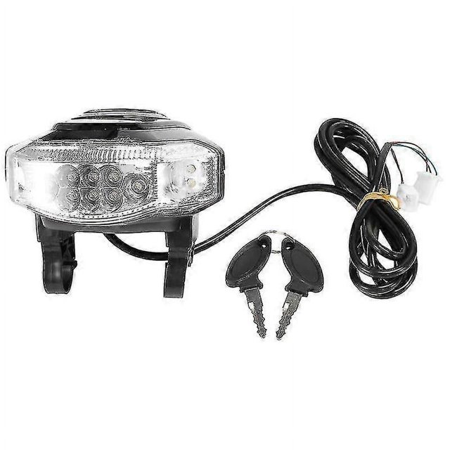 Luz de Ojos de Ángel de 60 V, LCD, pantalla de velocidad, batería, bocina, interruptor de faro, llave para scooter eléctrico Citycoco