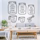 thumbnail image 3 of Cute cup pattern wall sticker PVC self-adhesive wallpaper for home living room decoration, 3 of 5