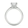 thumbnail image 2 of Meryn Jewelry 1.67 Ct Oval Cut Moissanite Engagement Ring - 14K White Gold Plated Ring - Anniversary Gifts Couple 40 Years - Her Wedding Anniversary Gifts - Last Minute Wedding Gifts, 2 of 7