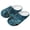 Blue Marble, variant on FUIALDOLG Slippers for Women Indoor Butterfly Moon Print House Slippers Closed Toe Design Lightweight Sole Bedroom Shoes, Size 10.5-11.5
