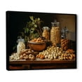 thumbnail image 2 of Designart "A Still Life Featuring Brown Nuts II" Food & Beverage Floater Framed Wall Art Living Room, 2 of 7