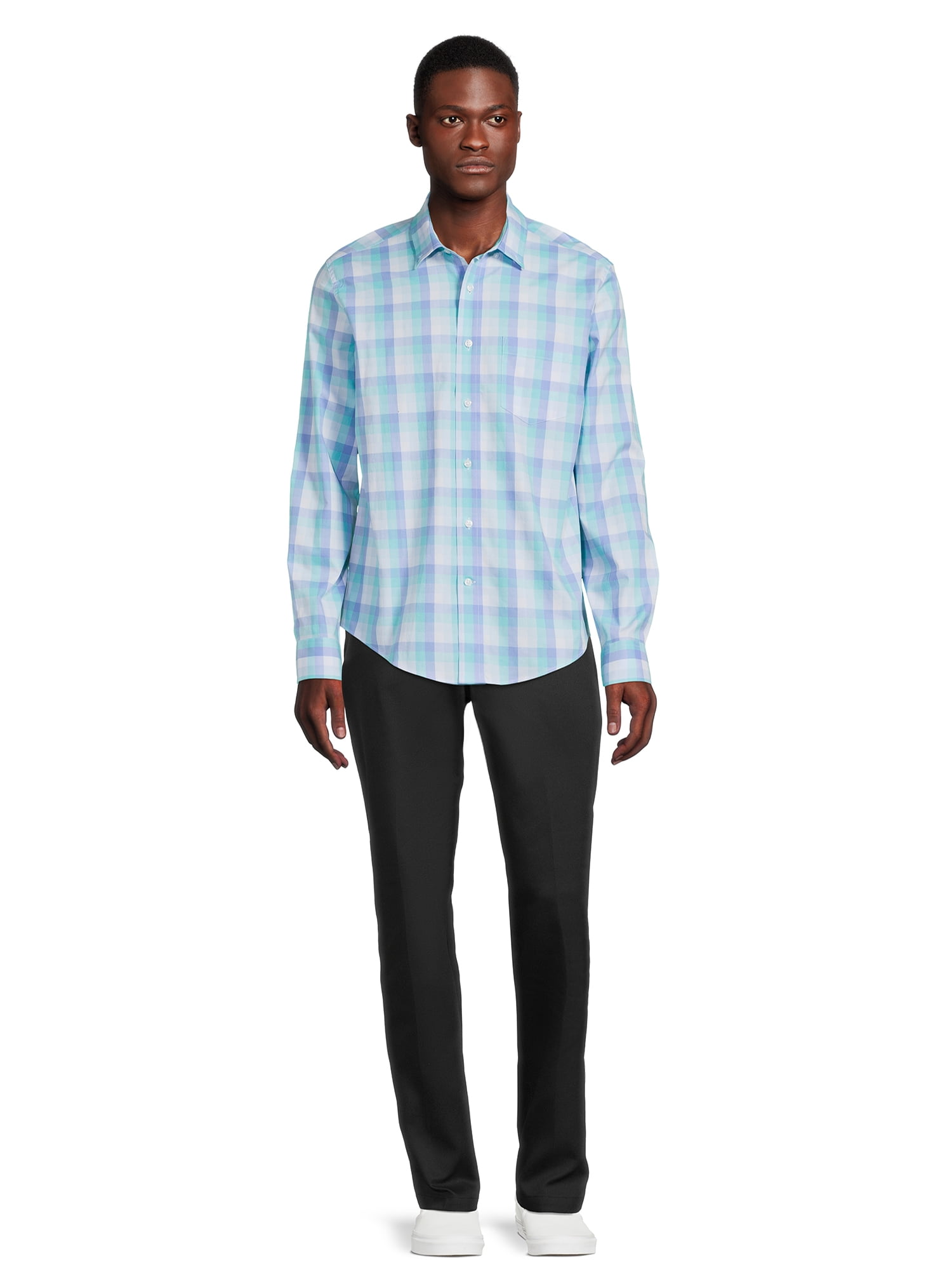 George Men’s Poplin Shirt with Long Sleeves