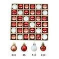thumbnail image 2 of Dmlowu Christmas Balls Shatterproof Christmas Ball Ornaments for Xmas Christmas Tree, 36pc Glittering Christmas Tree Ball Decorations 30mm/1.18" Christmas Tree Ornaments Decor, 2 of 5