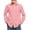 Pink #45, variant on Boys Back to School Uniform Collared Long Sleeve Button Down Solid T Shirts Active Preppy Breathable Quick Dry Dress Shirts, 120