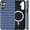 Purple, variant on Magnetic Phone Case for Samsung Galaxy S22 Ultra 5G 6.8", Cute Checkered Pattern Aesthetic Design for Women Men, Compatible with Magsafe, Shockproof Cover for Samsung S22 Ultra 5G, Purple
