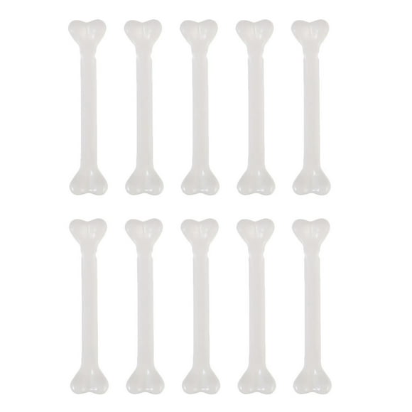 30pcs Bones de plástico Halloween Props Festival Decoraciones para la decoración (blanco)