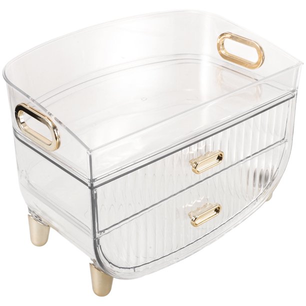 SHOWERORO Organizador Plástico Para Maquillaje Y Cuidado Facial Con Cajones Para Y Escritorio