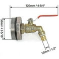 thumbnail image 3 of 2 Inch Drum Faucet Brass Barrel Faucet With Epdm Gasket For 55 Gallon Drum, 3 of 5