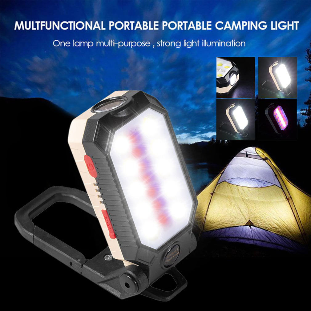 Rechargeable COB 30W LED Work Light Portable Waterproof Camping Lamp Lantern 