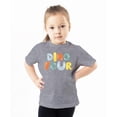 thumbnail image 2 of Dino Four Birthday Shirt for Boys & Girls Dinosaur 4th Birthday Party Tshirt for Kids Granite Heather Shirt 3T, 2 of 5