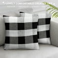 thumbnail image 3 of Pillow Covers, Throw Pillow Covers, Black and White Throw Pillow Covers for Home Decorative Farmhouse Sofa Decor, 3 of 5