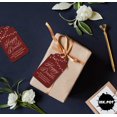 thumbnail image 4 of Inkdotpot 100 Pack Happy Diwali Favor Paper Tags Craft Real Rose Gold Foil Hang Tag, 4 of 6