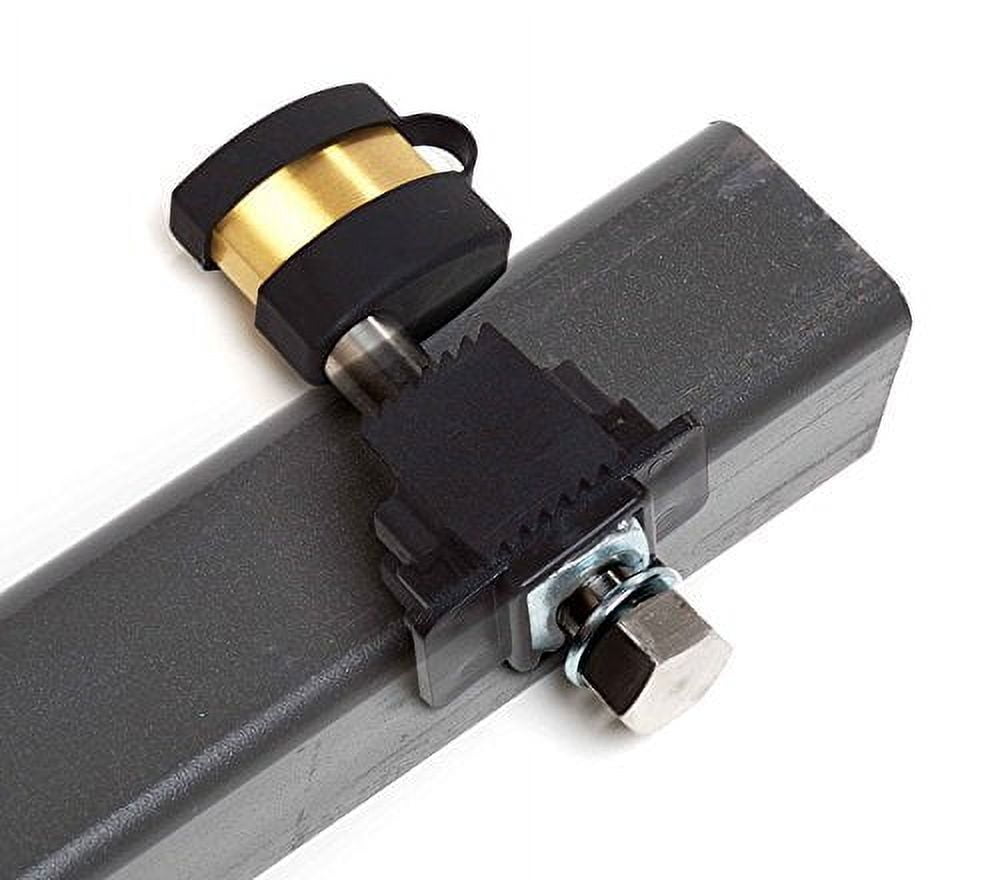 Quiet Ride Locking Tightening Hitch Pin; Anti-Rattle for Receiver Hitches, Bike Racks, or Boat Trailers; Silence the "clanking" noise that occurs while towing (25219)