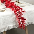thumbnail image 4 of Guirlande de Baies Rouges de 607 Pieds pour Manteau de Cheminée, Fenêtre, Hiver, Noël, Année, Décoration Intérieure Extérieure, 4 of 6