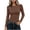 Brown, variant on Womens Long Sleeve Layering Tops Zaewscy Women's Solid Color Crew Neck Long Sleeve T-Shirt Casual Classic Layering Top Pink S
