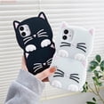 thumbnail image 2 of Bonita funda de teléfono con dibujos animados en 3D para iPhone, funda de silicona suave y luminosa para modelos 13, 12, 11 Pro, X, XR, XS Max, 6, 6s, 7, 8 Plus, SE, 2020 Fivean unisex, 2 of 2